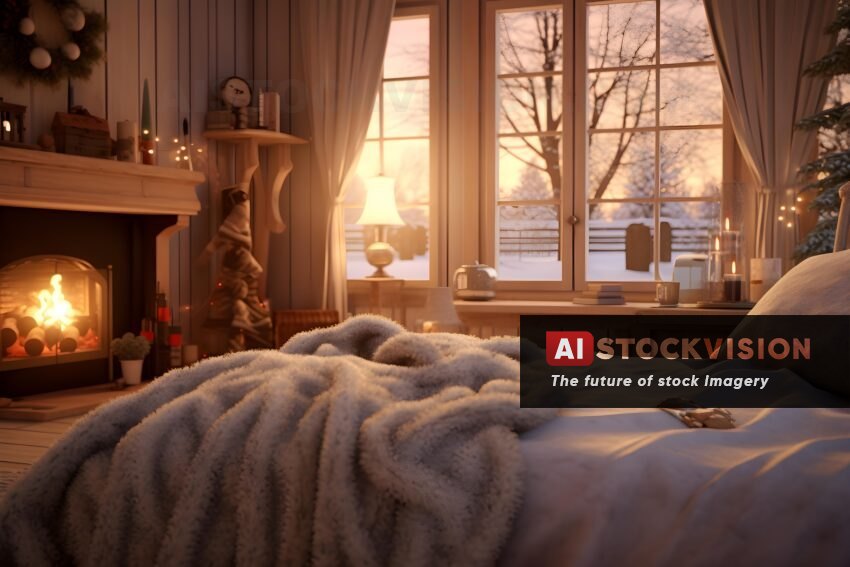 winter-wonderland-cozy-christmas-bedroom-bathed-in-sunlight