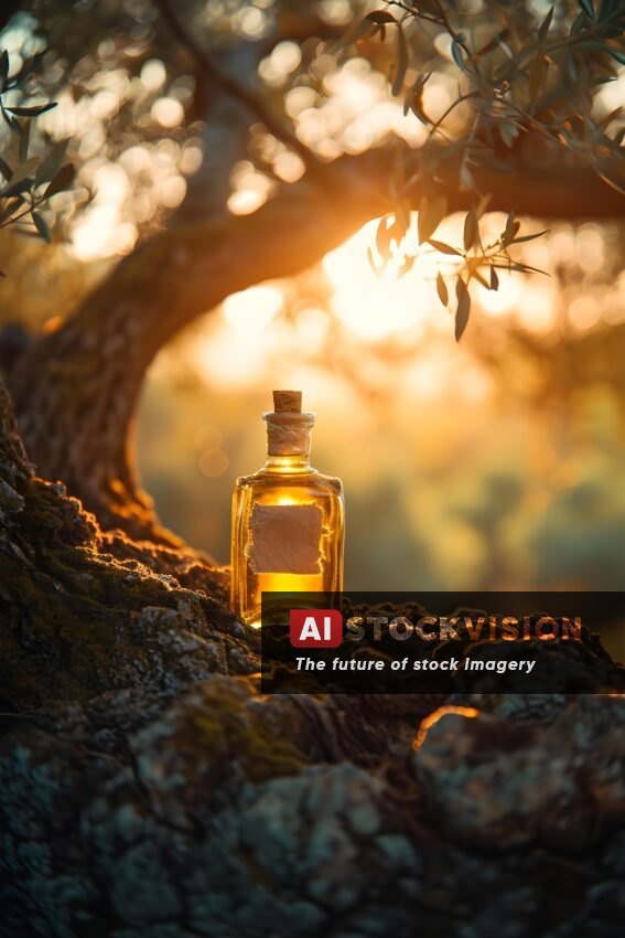 sunset-serenade-ancient-olive-trees-golden-elixir