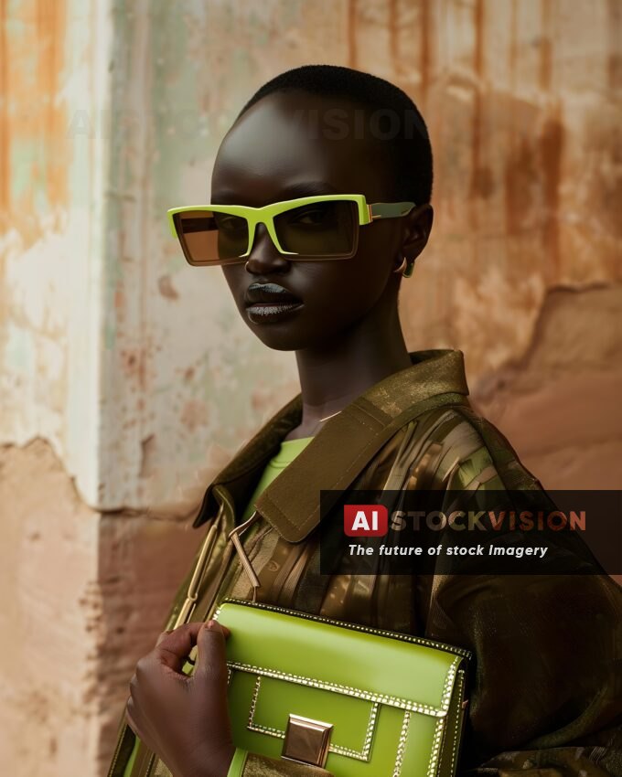 chic-lime-bag-earthy-sunglasses-golden-details-minimalist-style